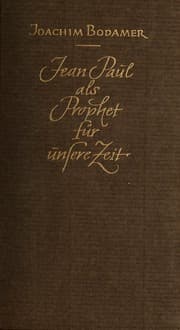 Tapa de Jean Paul als Prophet für unsere Zeit