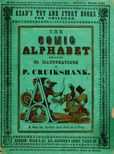 Tapa de The comic alphabet