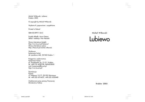 Tapa de Lubiewo