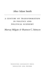 Tapa de After Adam Smith