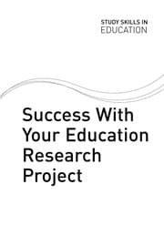 Tapa de Success with your education research project