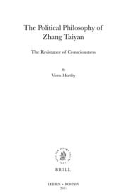 Tapa de The political philosophy of Zhang Taiyan