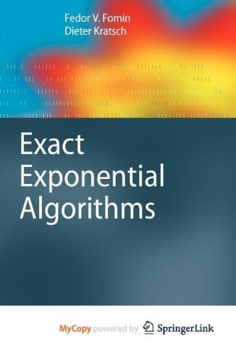 Tapa de Exact Exponential Algorithms