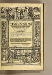Tapa de Pomponii Melae De orbis situ libri tres