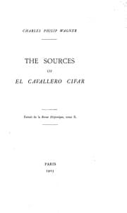 Tapa de The sources of El cavallero Cifar ...