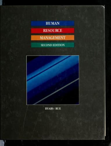Tapa de Human resource management
