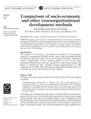 Tapa de Socio-economic approach to management