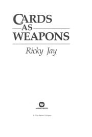 Tapa de Cards as weapons