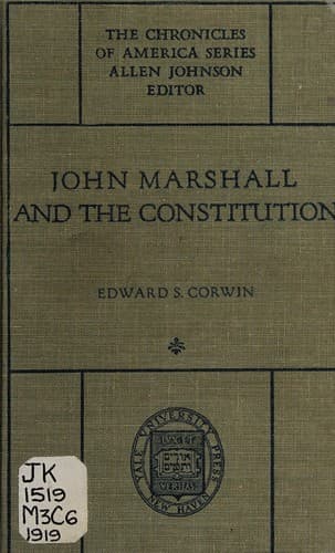 Tapa de John Marshall and the Constitution