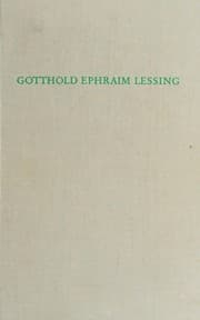Tapa de Gotthold Ephraim Lessing