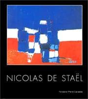 Tapa de De Stael Nicolas