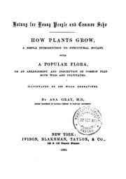 Tapa de Botany for young people and common schools