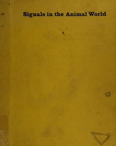 Tapa de Signale in der Tierwelt