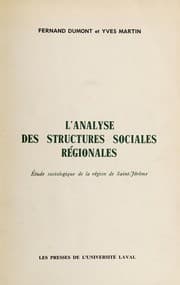 Tapa de L'analyse des structures sociales régionales