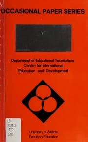 Tapa de International educational cooperation within the North-South context