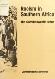 Tapa de Racism in Southern Africa: The Commonwealth Stand