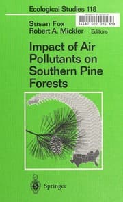 Tapa de Impact of air pollutants on southern pine forests