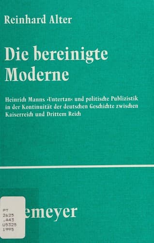 Tapa de Die bereinigte Moderne