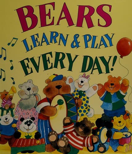 Tapa de Bears learn & play every day