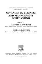 Tapa de Advances in business and management forecasting