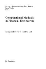 Tapa de Computational methods in financial engineering