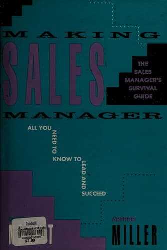 Tapa de Making Sales Manager