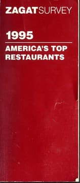 Tapa de Zagatsurvey 1995 America's Top Restaurants (Zagat Survey: America's Top Restaurants)