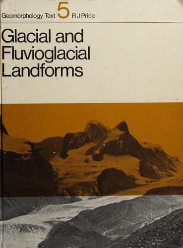 Tapa de Glacial and fluvioglacial landforms