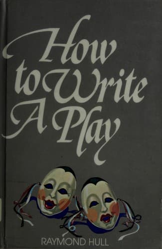 Tapa de How to Write a Play