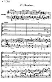Tapa de Mozart's Requiem