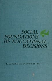 Tapa de Social foundations of educational decisions