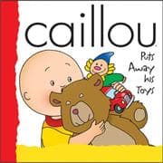 Tapa de Caillou Puts Away His Toys (Backpack (Caillou))