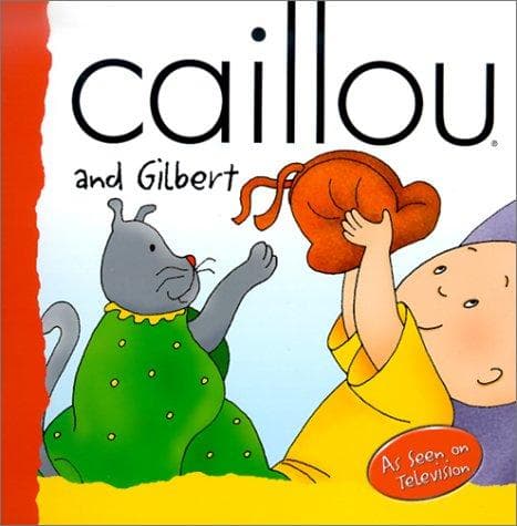 Tapa de Caillou and Gilbert (Backpack (Caillou))