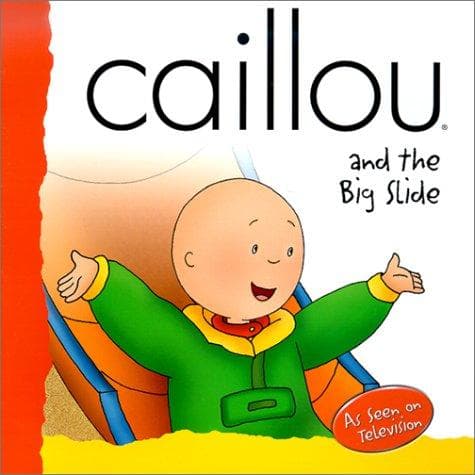Tapa de Caillou and the big slide