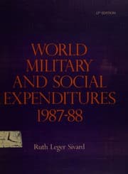 Tapa de World Military and Social Expenditures, 1987-88 (World Military and Social Expenditures)