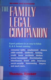 Tapa de The Family Legal Companion