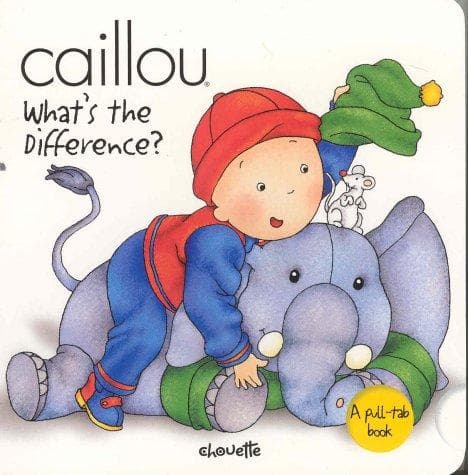 Tapa de Caillou What's the Difference