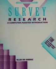 Tapa de Survey research