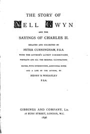 Tapa de The Story of Nell Gwyn and the Sayings of Charles II