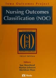 Tapa de Nursing outcomes classification (NOC)