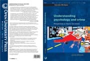 Tapa de Understanding psychology and crime