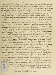 Tapa de Lectures on Carlyle & his era