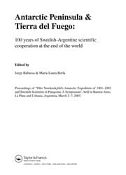 Tapa de Antarctic Peninsula & Tierra del Fuego