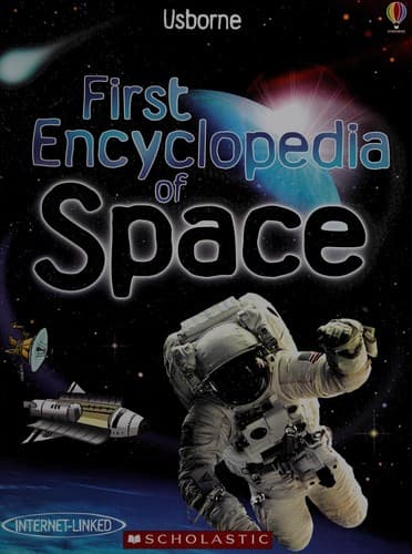 Tapa de Usborne First Encyclopedia of Space