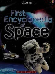 Tapa de Usborne First Encyclopedia of Space