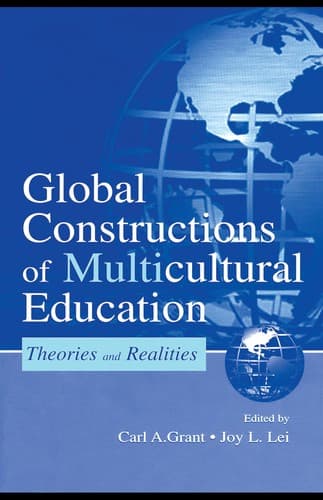 Tapa de Global constructions of multicultural education