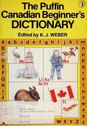 Tapa de The Puffin Canadian beginner's dictionary