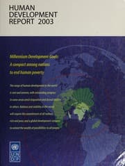 Tapa de Human development report 2002