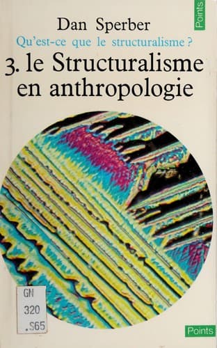 Tapa de Le structuralisme en anthropologie