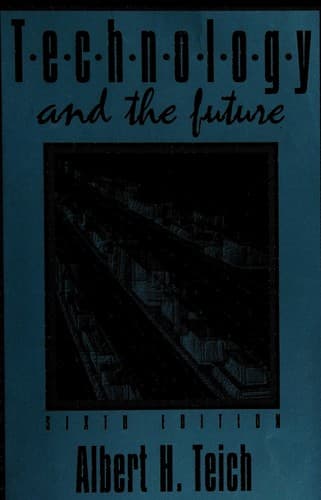 Tapa de Technology and the future
